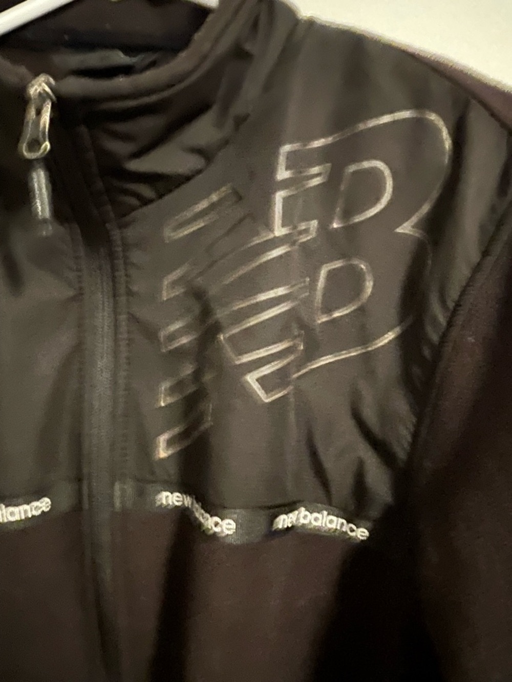 New Balance Black Full-Zip Performance Fleece Jacket - Picture 2 of 4